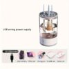 USB Plug Portable Electric Makeup Brush Cleaner, With Rubber Makeup Machine Electric USB Quick Cleaner Cleaning Brush Collar Brush